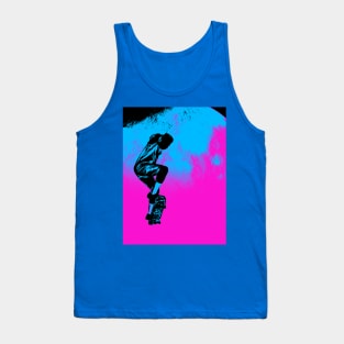 Moon Jumping - Skateboarder Tank Top